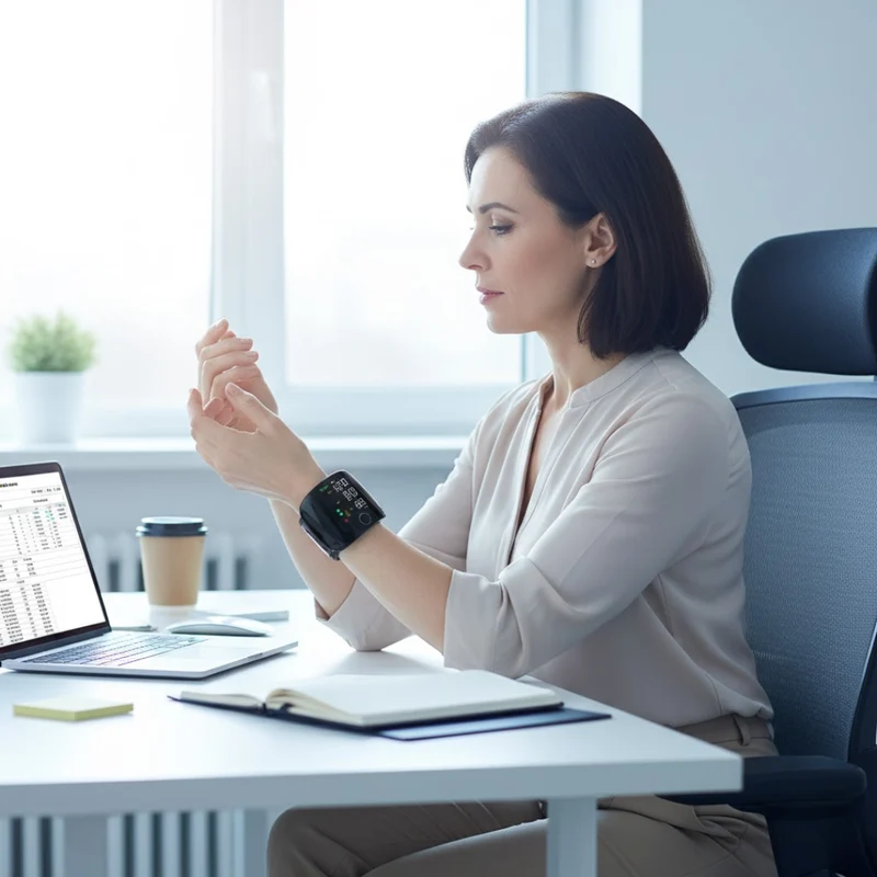HealthPro | LED Handgelenk Blutdruckmessgerät