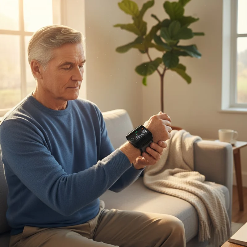 HealthPro | LED Handgelenk Blutdruckmessgerät