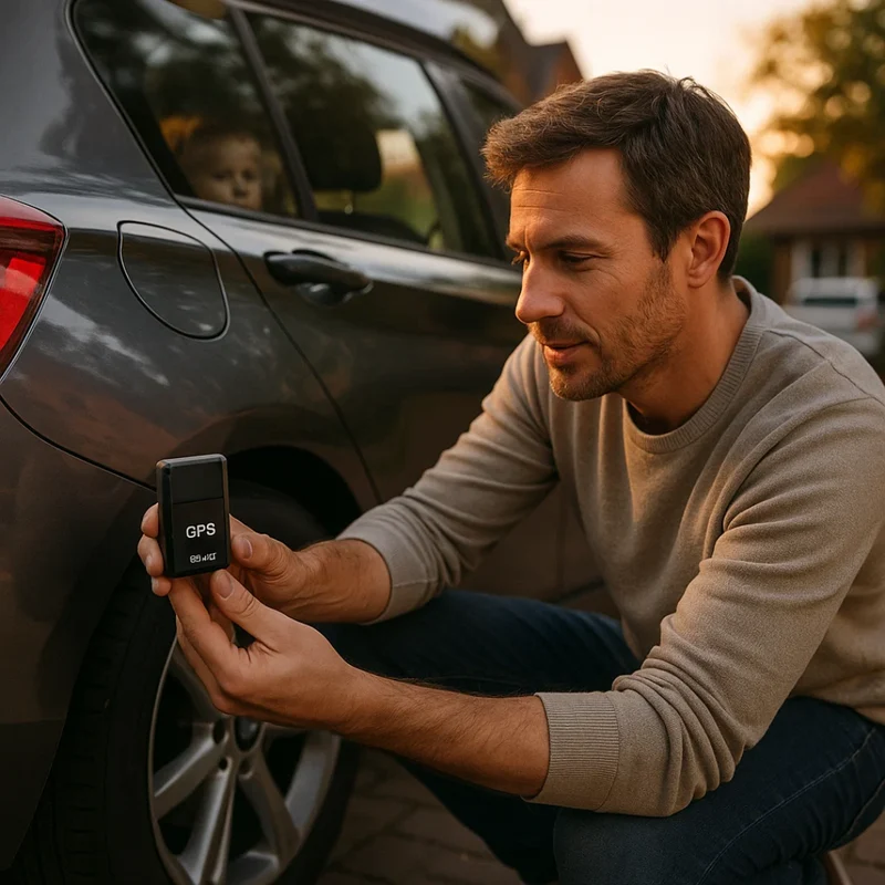 Tracktor | Mini GPS-Tracker mit Ton, Magnet & Live-Tracking