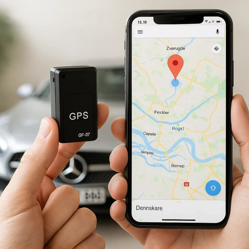 Tracktor | Mini GPS-Tracker mit Ton, Magnet & Live-Tracking