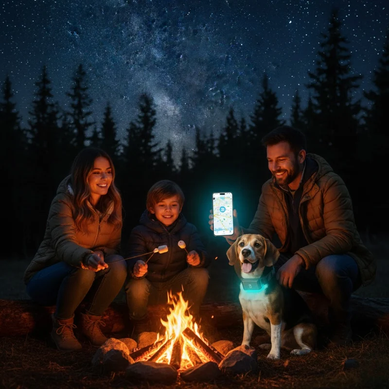 PawGuardian | Wasserdichtes GPS-Halsband für Hunde & Katzen