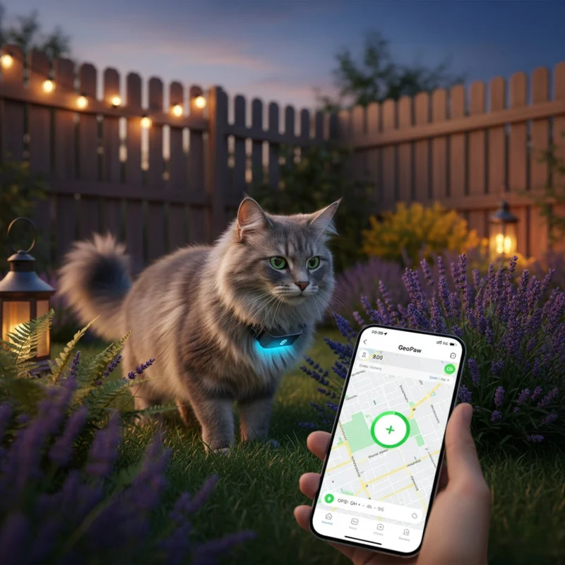 PawGuardian | Wasserdichtes GPS-Halsband für Hunde & Katzen