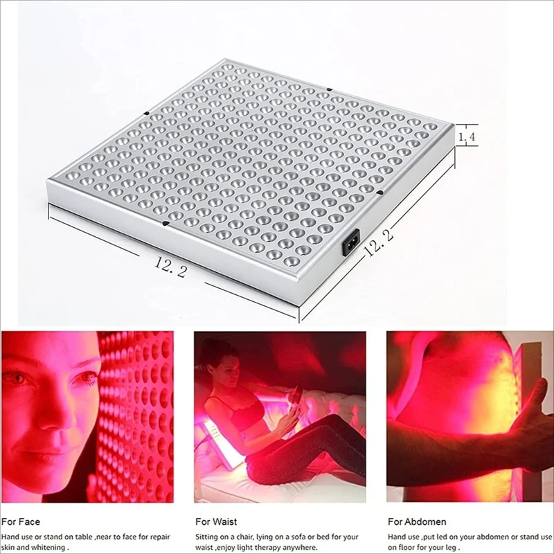 InfraGlow Panel – Infrarot Lichttherapie für Hautverjüngung & Entspannung