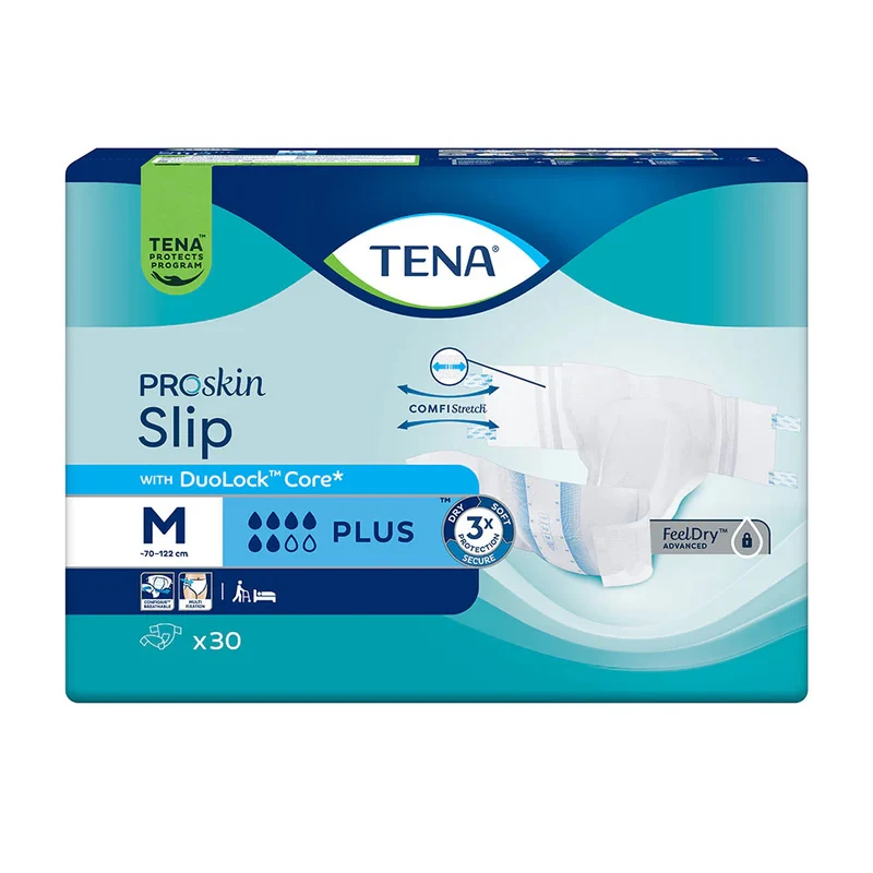 TENA ProSkin Slip Plus M, 30 Stück