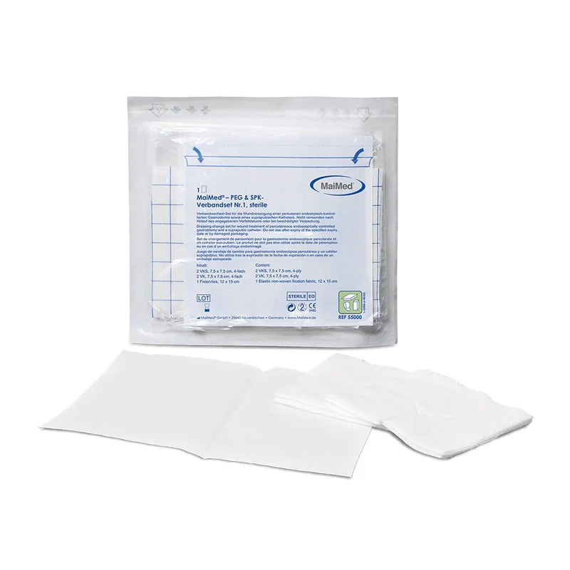 MaiMed PEG & SPK Verbandset Nr. 1, steril, 15 Stück