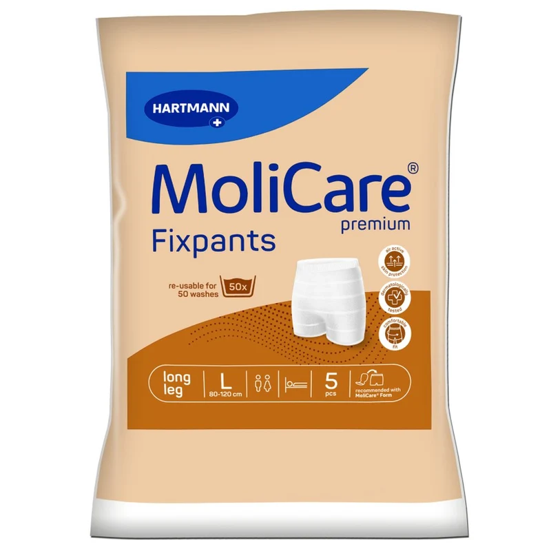 MoliCare Premium Fixpants Fixierhosen Gr. L 5er Pack