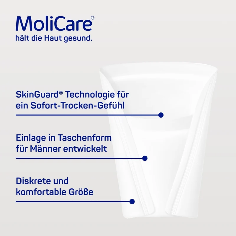 MoliCare Premium Men Pad, 2 Tropfen, 15 x 11 cm