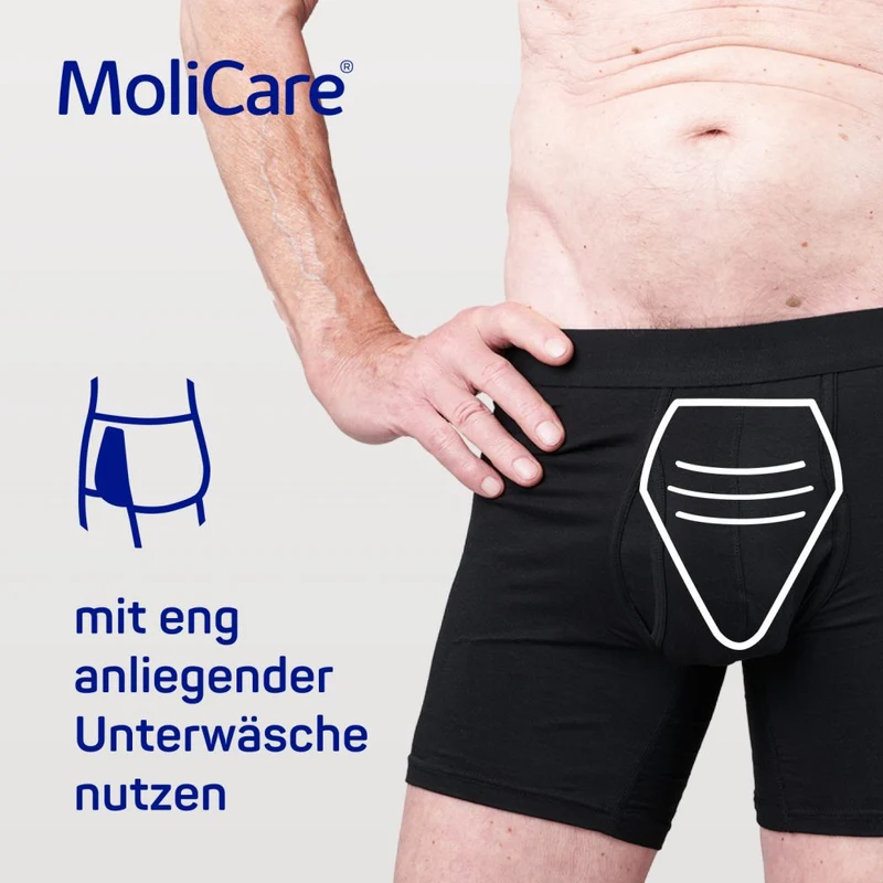 MoliCare Premium Men Pad, 2 Tropfen, 15 x 11 cm