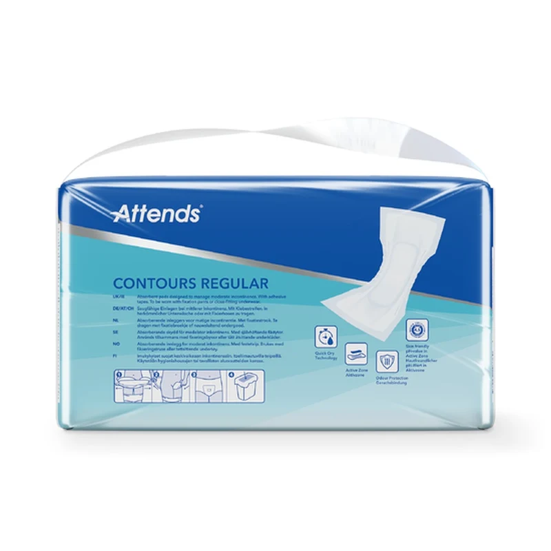 Attends Contours Regular 4 Vorlagen