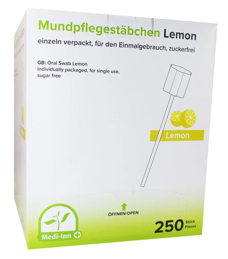 Medi-Inn Mundpflegestäbchen zuckerfrei zur Mundpflege