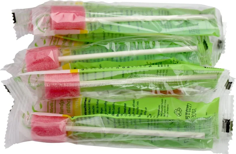 Medi-Inn Mundpflegestäbchen zuckerfrei zur Mundpflege