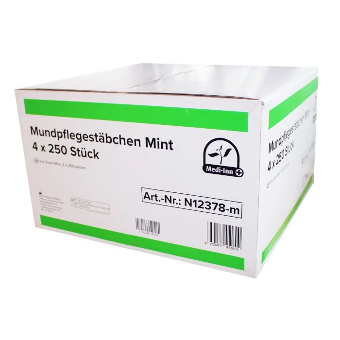 Medi-Inn Mundpflegestäbchen zuckerfrei zur Mundpflege