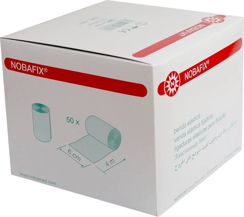 Noba Nobafix Hospital Fixierbinden, elastisch, 50 Stück