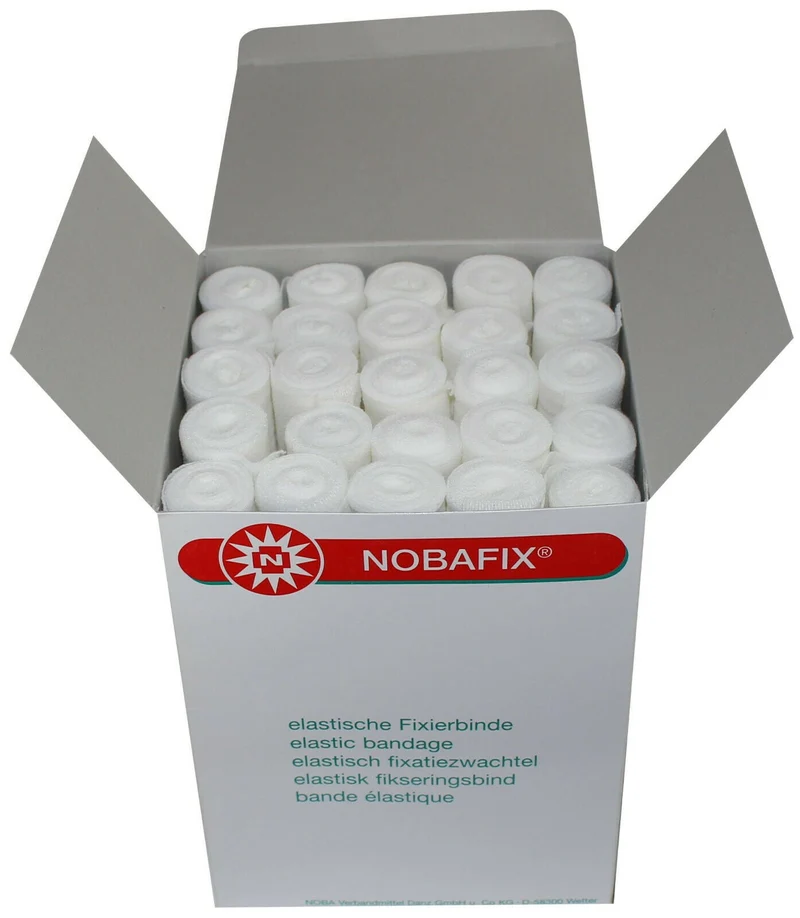 Noba Nobafix Hospital Fixierbinden, elastisch, 50 Stück