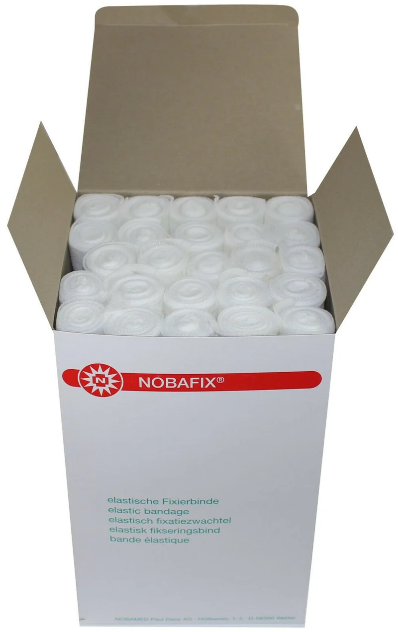 Noba Nobafix Hospital Fixierbinden, elastisch, 50 Stück