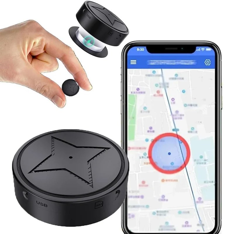 Geopod für Autos | Magnetischer Mini GPS-Tracker für Live-Überwachung