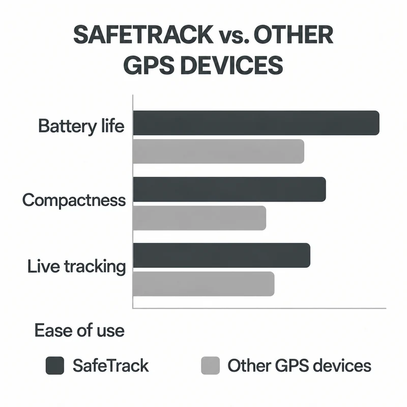 SafeTrack | GPS-Tracker mit Live-Tracking für Kinder, Haustiere und Wertsachen