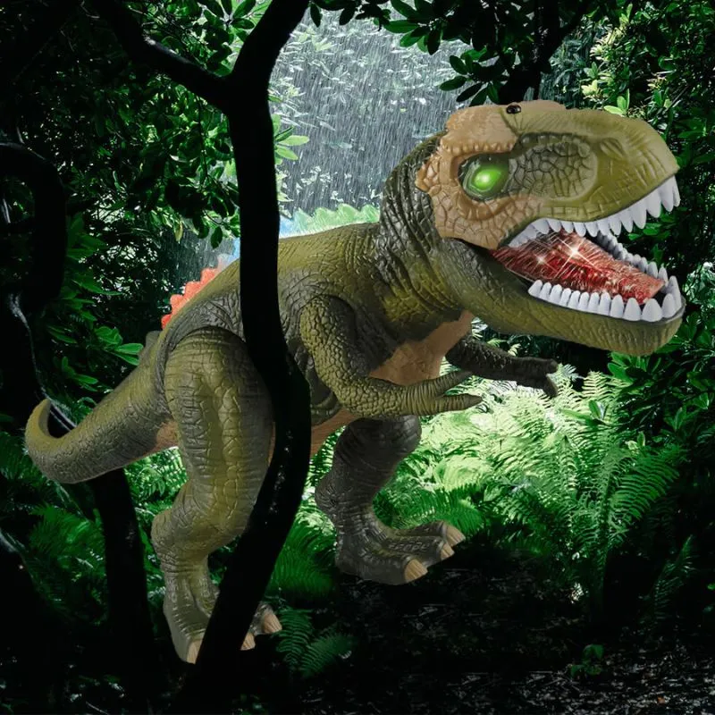 DinoRex - Fernbedienbares Dinosaurierspielzeug mit LED-Licht