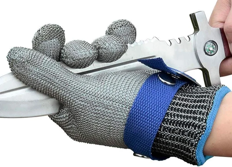 STEELSAFE PRO – Edelstahl Sicherheitshandschuhe mit maximaler Schnittbeständigkeit