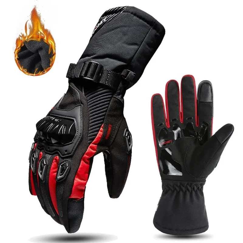 Thermo Grip – Wasserdichte, isolierte Motorradhandschuhe für Winterfahrten