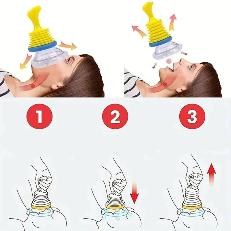 AirSafe Pro Anti-Erstickungsgerät | Schnelle Hilfe bei Atemwegsblockaden | Sicher für Kinder & Erwachsene | Kompaktes Notfall-Set