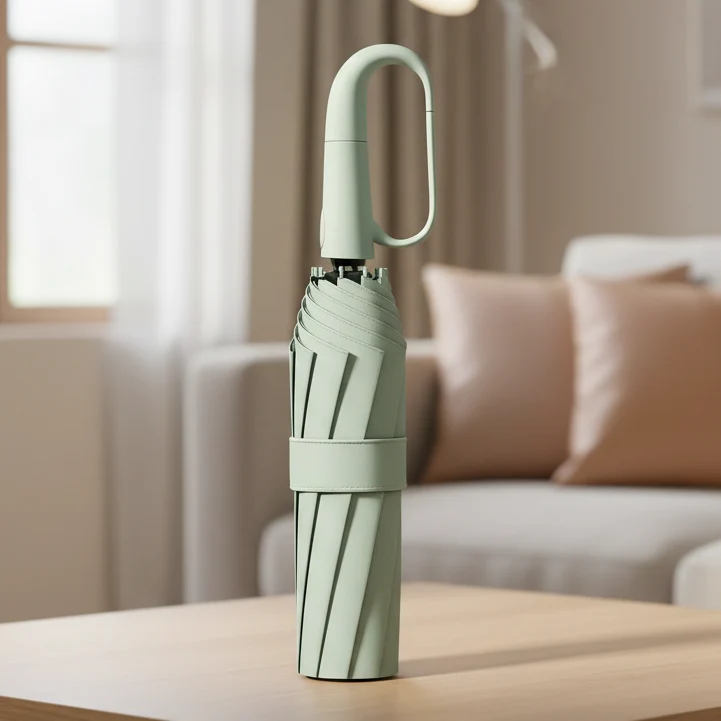 RAINLOCK – Automatischer Kompaktschirm, gebaut für starken Wind