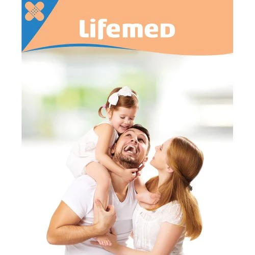 Lifemed 10 Pflaster-Strips weiß "Aloe vera" 2 Größen