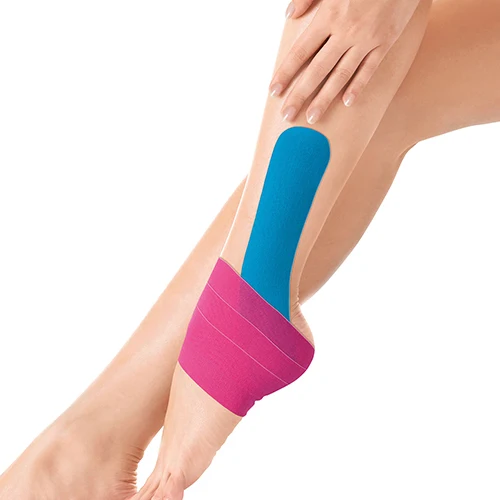 Lifemed 4 Physio-Tapes farbig sortiert "Sprunggelenk" 2 Größen
