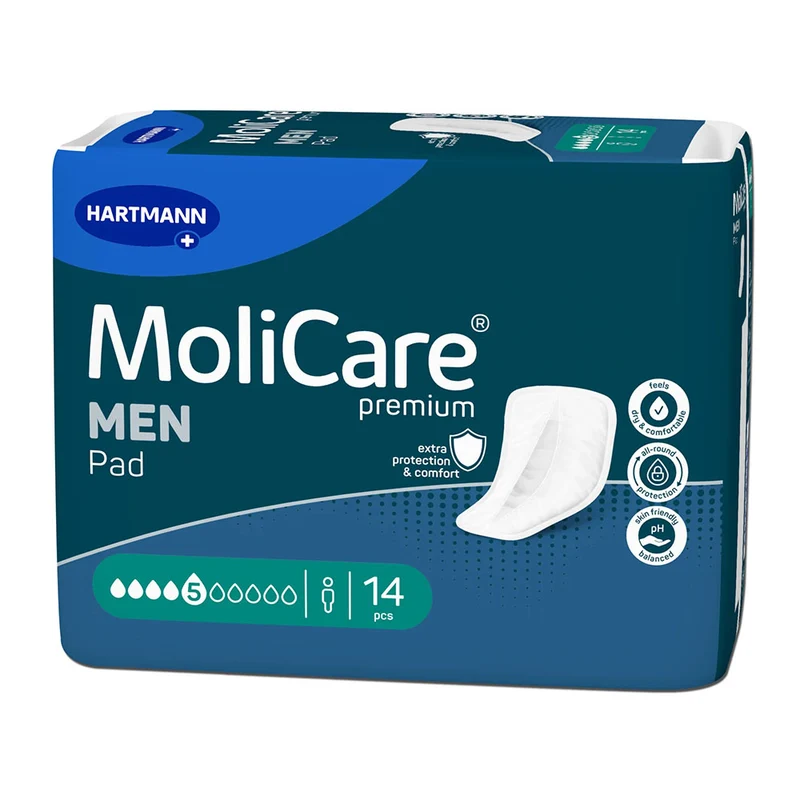 MoliCare Premium Men Pad, 5 Tropfen, 34 x 18 cm