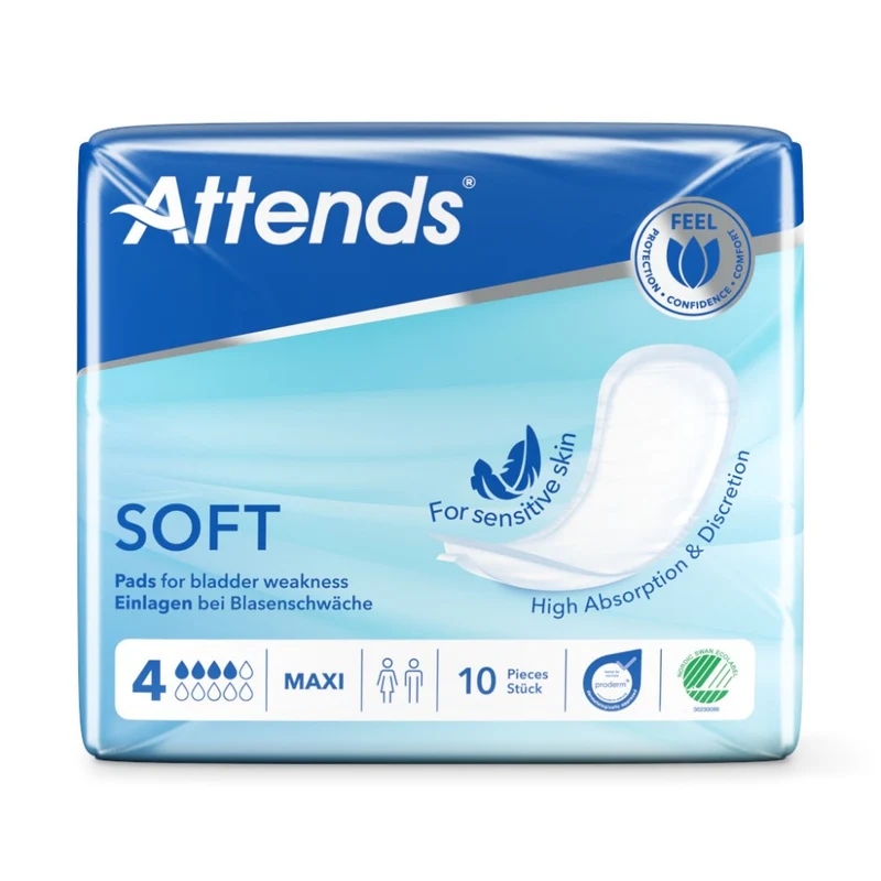 Attends Soft 4 Maxi Einlagen 10er Pack