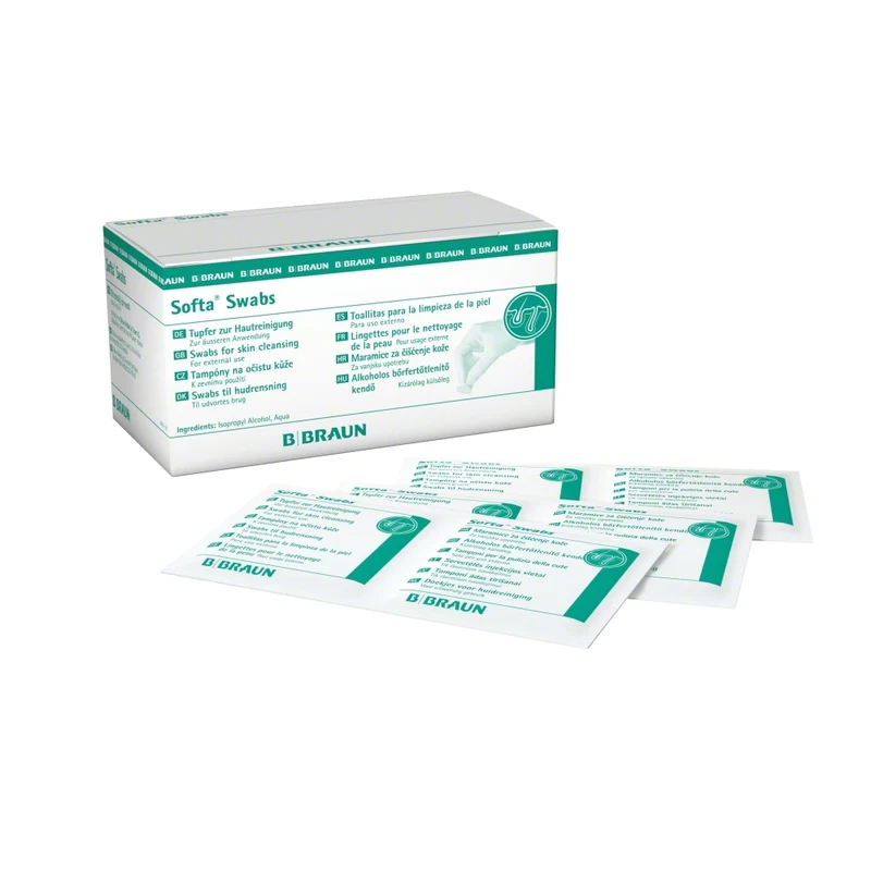 B. Braun Softa Swabs 65 x 30 mm Alkoholtupfer zur Hautreinigung
