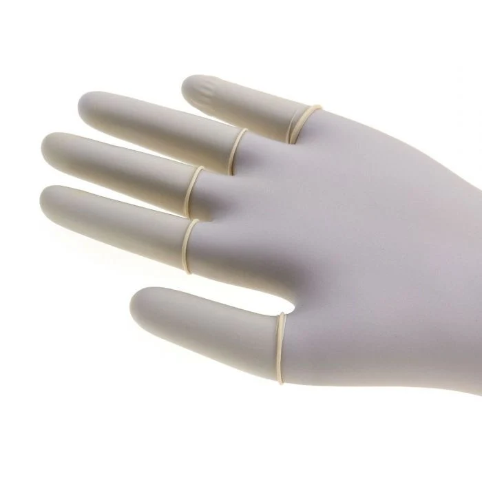 Romed Fingerlinge aus Latex gepudert 100 Stück