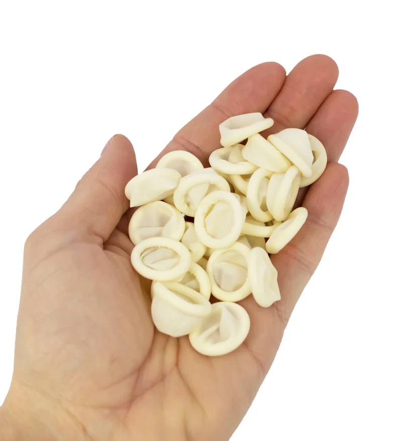 Romed Fingerlinge aus Latex gepudert 100 Stück