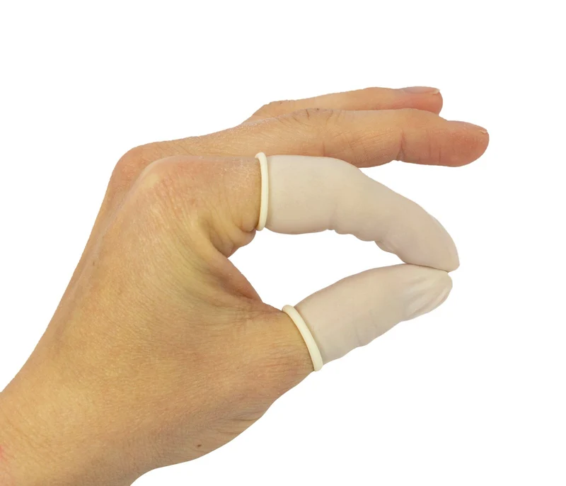 Romed Fingerlinge aus Latex gepudert 100 Stück
