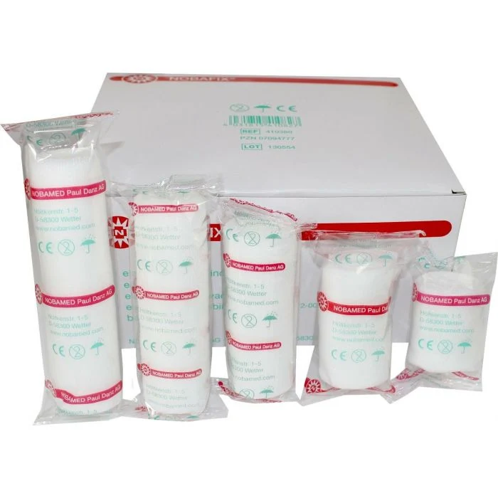 Noba Nobafix elastische Fixierbinden Mullbinden in Folie | Spar-Set: 3 x 20 = 60 Stück