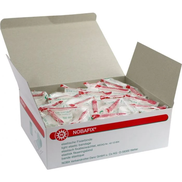 Noba Nobafix elastische Fixierbinden Mullbinden in Folie | Spar-Set: 3 x 20 = 60 Stück