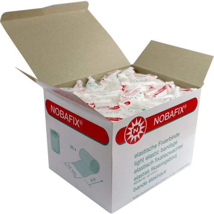 Noba Nobafix elastische Fixierbinden Mullbinden in Folie | Spar-Set: 3 x 20 = 60 Stück