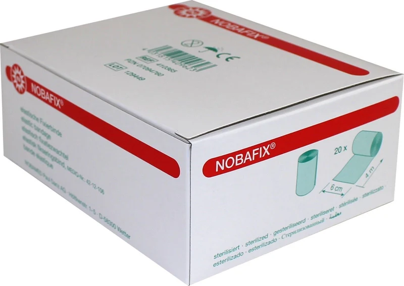 Noba Nobafix elastische Fixierbinden Mullbinden 20 Stück