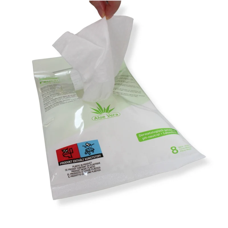 Medi-Inn Soft Touch Premium feuchte Einmalwaschhandschuhe