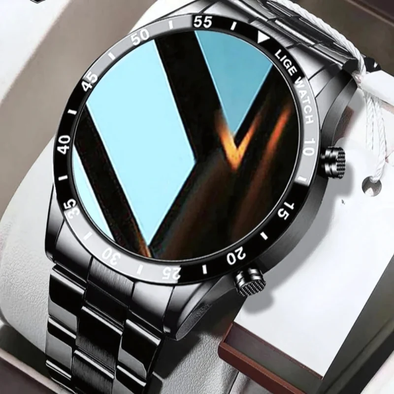 AureaSteel | 4G Smartwatch mit AMOLED-Display und multifunktionalen GPS-Funktionen