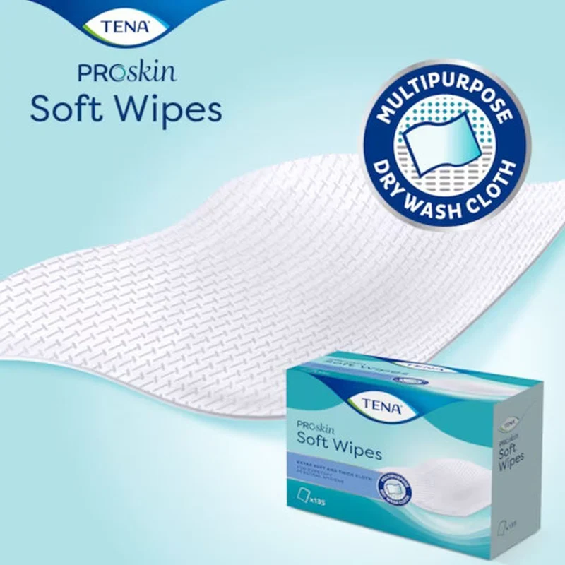 TENA ProSkin Soft Wipes, 30 x 32 cm