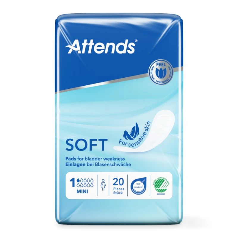Attends Soft 1 Mini Einlagen 20er Pack
