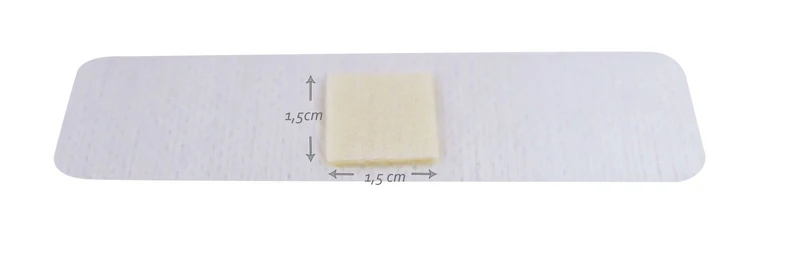 Noba Rudablock Dialysepflaster 2,5 cm x 8,5 cm weiß steril