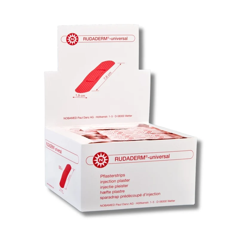 Noba Rudaderm-universal Pflasterstrips 1,9 x 7,6 cm, 500 Stück