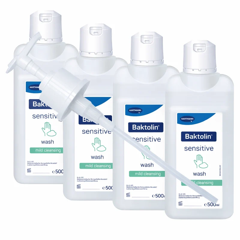 Bode Baktolin sensitive 4 x 500 ml + 1 x Dosierpumpe 500 ml