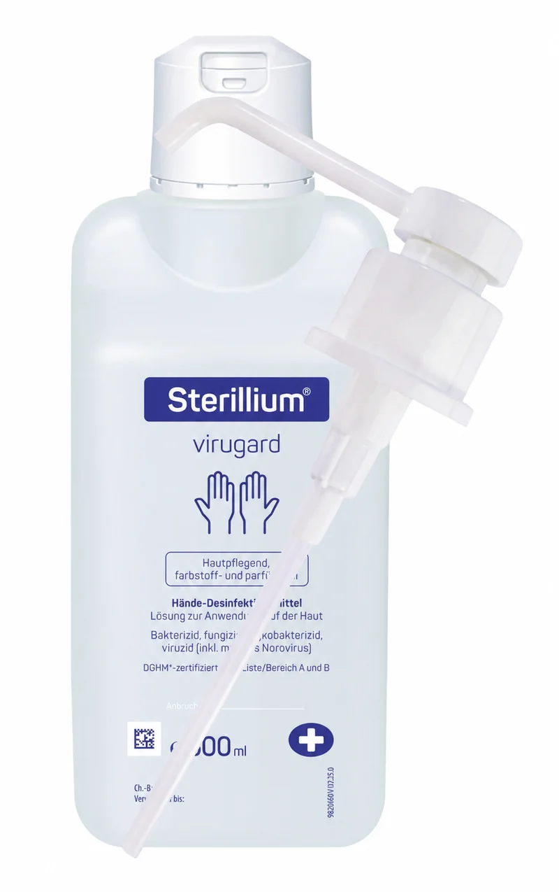 Bode Sterillium Virugard Händedesinfektion 500 ml mit Dosierpumpe