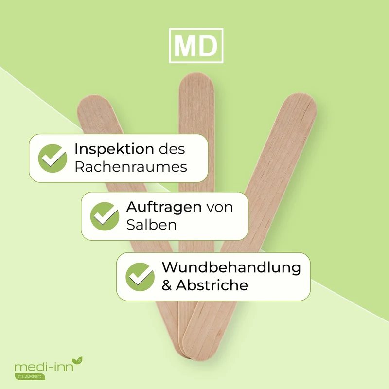 Medi-Inn Mundspatel aus Holz