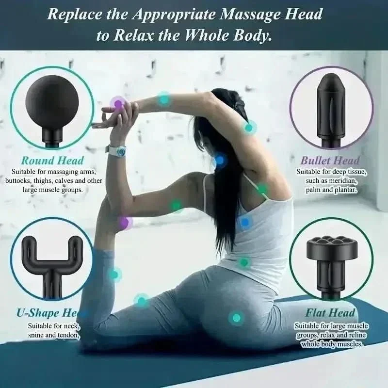 PROMASAGE – Massagespistole Für Gezielte Muskelentspannung & Regeneration