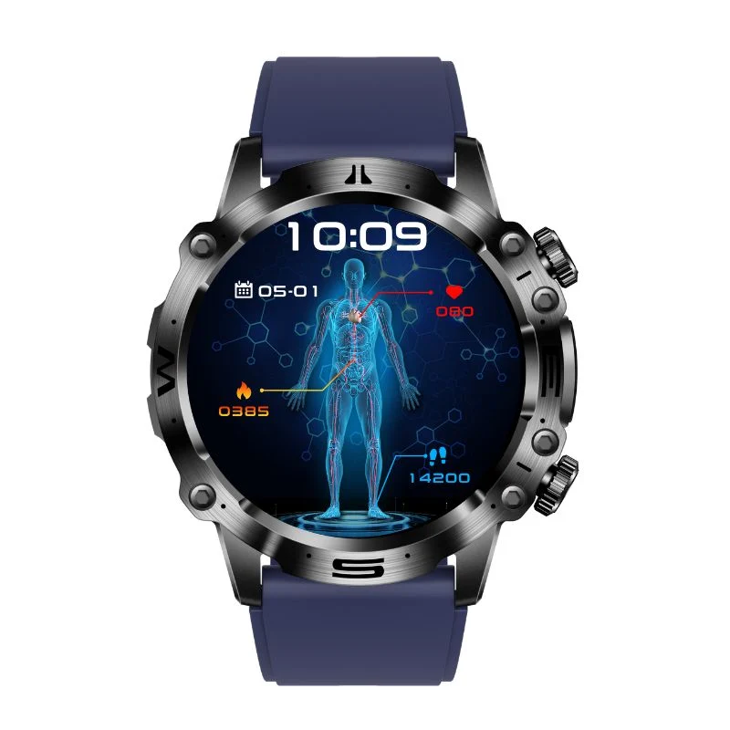 KL482 Smartwatch – AMOLED-Display | Herzfrequenz-, Blutsauerstoff- und Blutdruckmessung