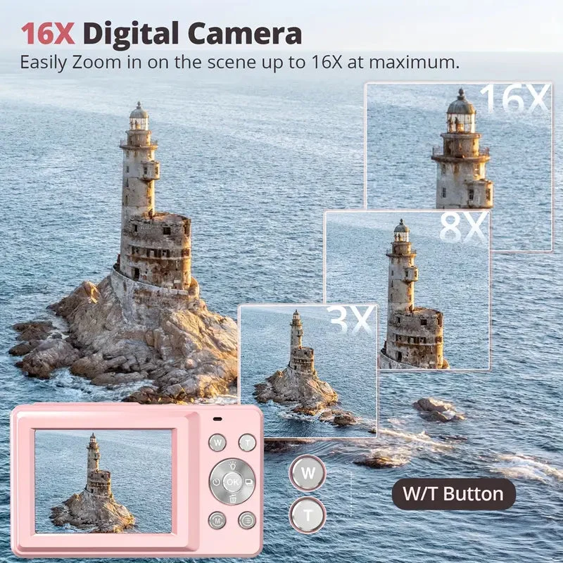 RetroSnap | Retro-Stil Digitale HD Kamera mit 1080P Videoaufnahme